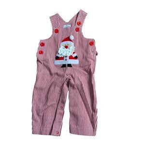 Mud Pie‎ Santa Overalls